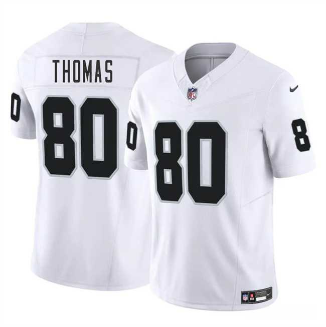 Men & Women & Youth Las Vegas Raiders #80 Ian Thomas White 2025 F.U.S.E. Vapor Stitched Jersey,We sell and wholesale Men & Women & Youth Las Vegas Raiders #80 Ian Thomas White 2025 F.U.S.E. Vapor Stitched Jersey on line form chian!
